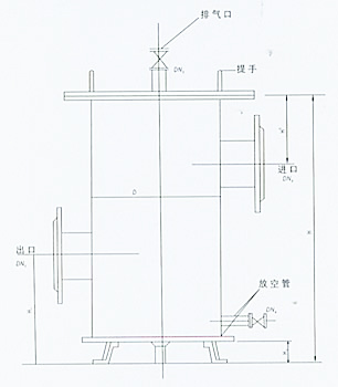 毛發(fā)過濾器圖紙